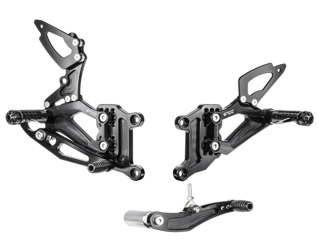 Bonamici Racing Aluminium Rearsets for the Yamaha YZF-R6 1999-2002 Bonamici Racing Aluminium Rearsets for the Yamaha YZF-R6 1999-2002